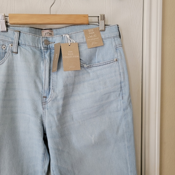 J. Crew Straight Fit Eco Stretch Jeans - Picture 9 of 9